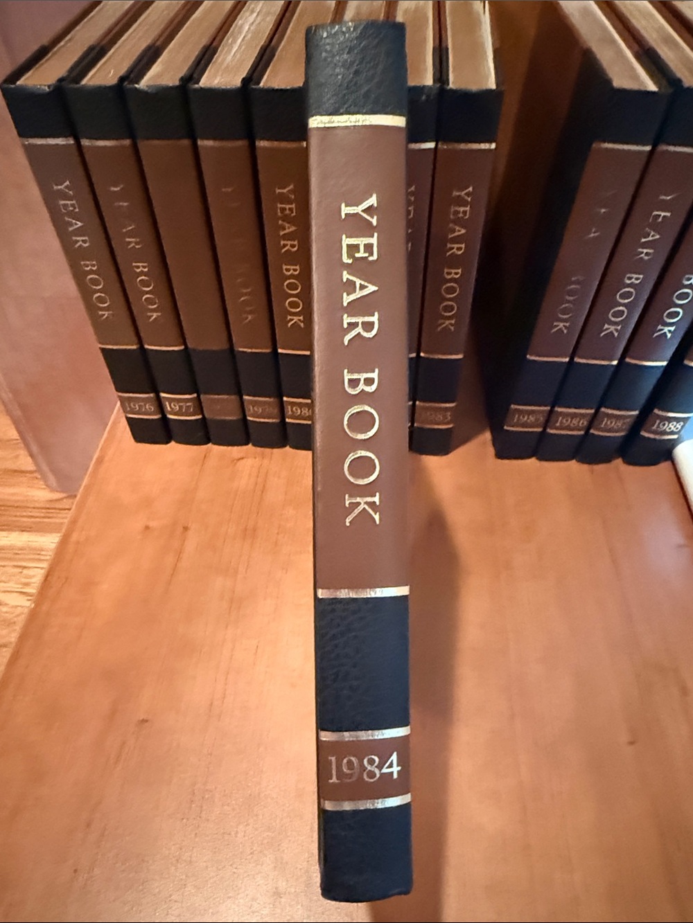 Vintage 1984 Year Book A Review of the events of 1983 -World Book Encyclopedia